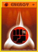 Fighting Energy (97/102) [Base Set 1st Edition] - Destination Retro