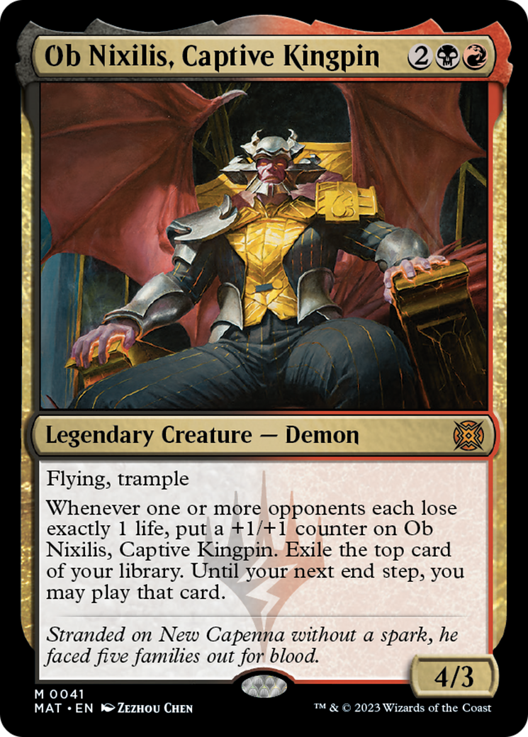 Ob Nixilis, Captive Kingpin [March of the Machine: The Aftermath] - Destination Retro