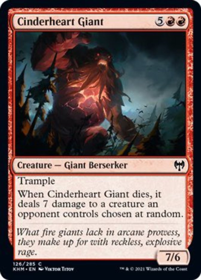 Cinderheart Giant [Kaldheim] - Destination Retro