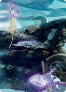 Valki, God of Lies Art Card (Gold-Stamped Signature) [Kaldheim: Art Series] - Destination Retro