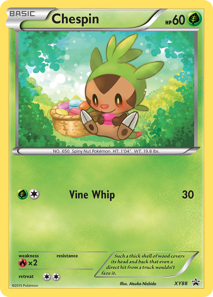 Chespin (XY88) (Collector Chest) [XY: Black Star Promos] - Destination Retro