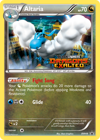 Altaria (BW48) [Black & White: Black Star Promos] - Destination Retro
