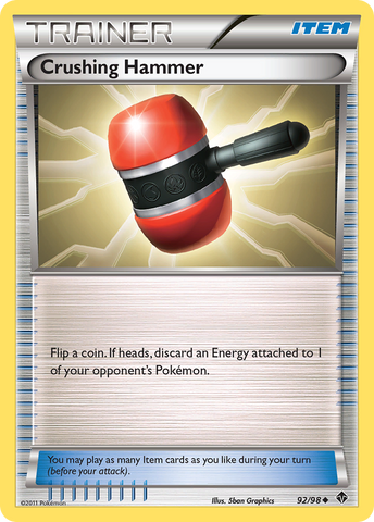 Crushing Hammer (92/98) [Black & White: Emerging Powers] - Destination Retro