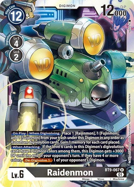 Raidenmon [BT9-067] [Revision Pack Cards] - Destination Retro