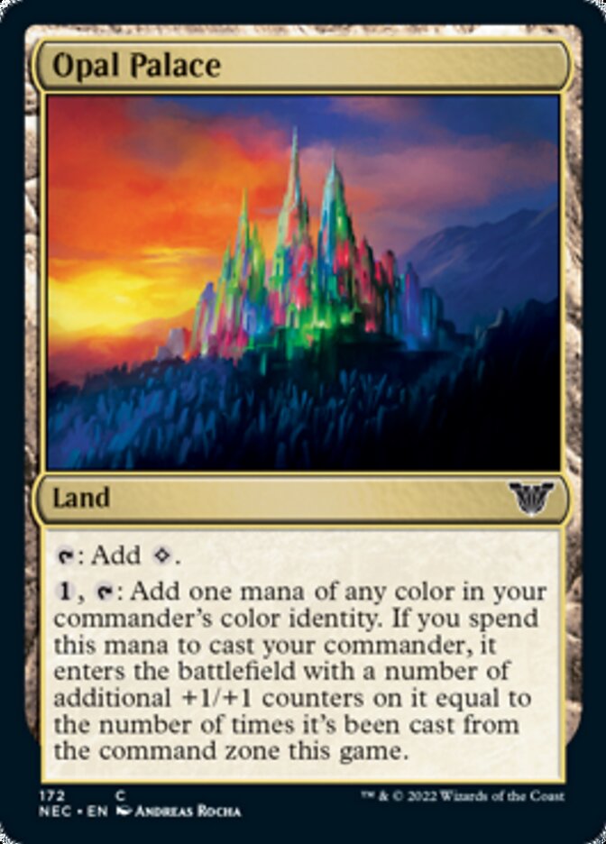 Opal Palace [Kamigawa: Neon Dynasty Commander] - Destination Retro