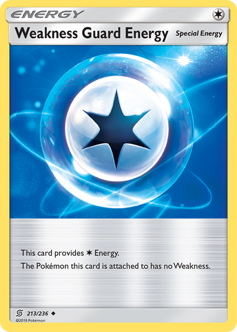 Weakness Guard Energy (213/236) [Sun & Moon: Unified Minds] - Destination Retro