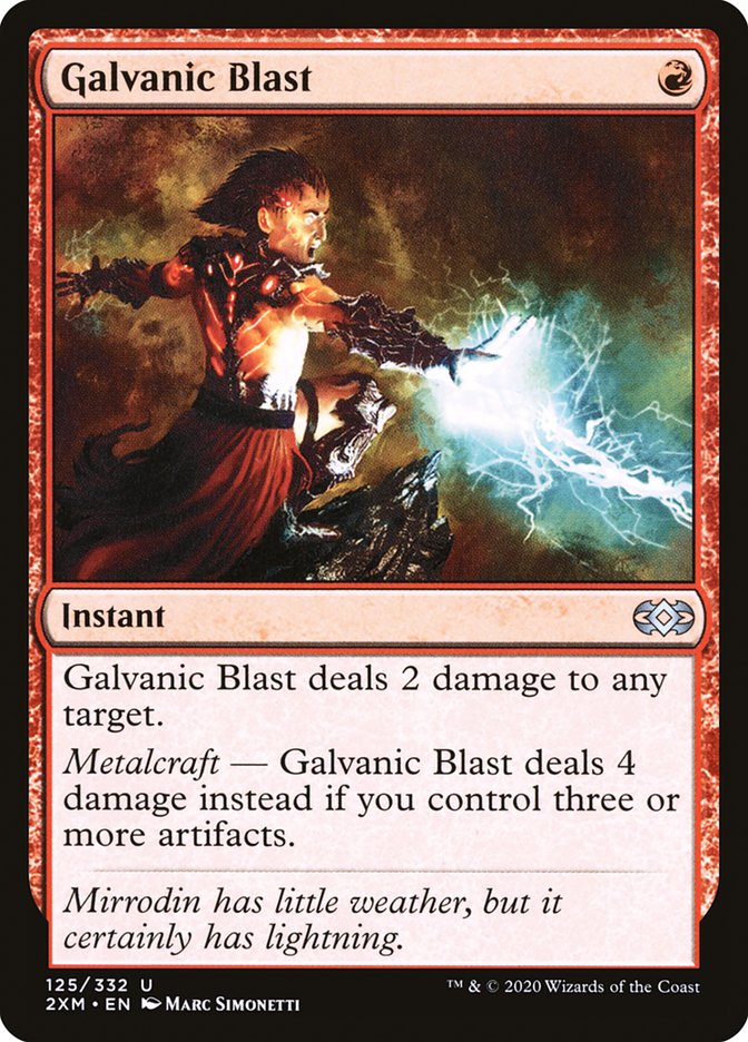Galvanic Blast [Double Masters] - Destination Retro