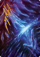 Transcendent Message Art Card (Gold-Stamped Signature) [March of the Machine Art Series] - Destination Retro
