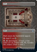 Hall (Borderless) [Ravnica: Clue Edition] - Destination Retro