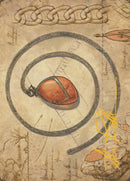 Mox Amber Art Card (Gold-Stamped Signature) [The Brothers' War Art Series] - Destination Retro
