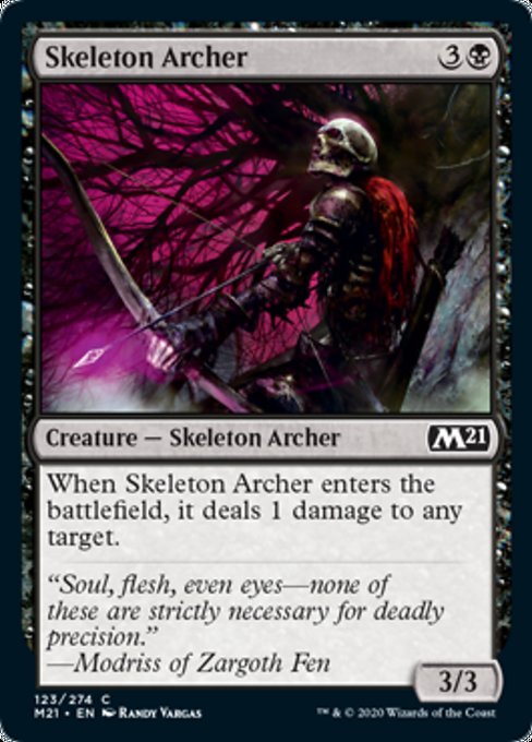Skeleton Archer [Core Set 2021] - Destination Retro