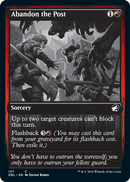 Abandon the Post [Innistrad: Double Feature] - Destination Retro