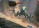 Thran Spider Art Card [The Brothers' War Art Series] - Destination Retro