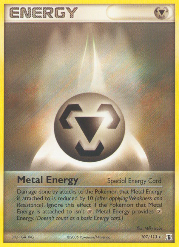 Metal Energy (107/113) [EX: Delta Species] - Destination Retro