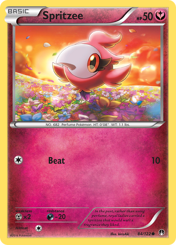 Spritzee (84/122) [XY: BREAKpoint] - Destination Retro