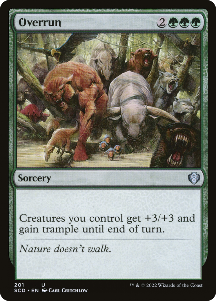 Overrun [Starter Commander Decks] - Destination Retro