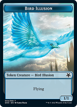 Bird Illusion // Demon Double-Sided Token [Game Night: Free-for-All Tokens] - Destination Retro