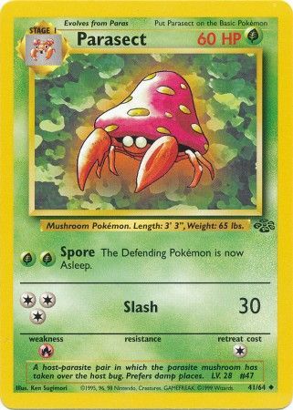 Parasect (41/64) [Jungle Unlimited] - Destination Retro