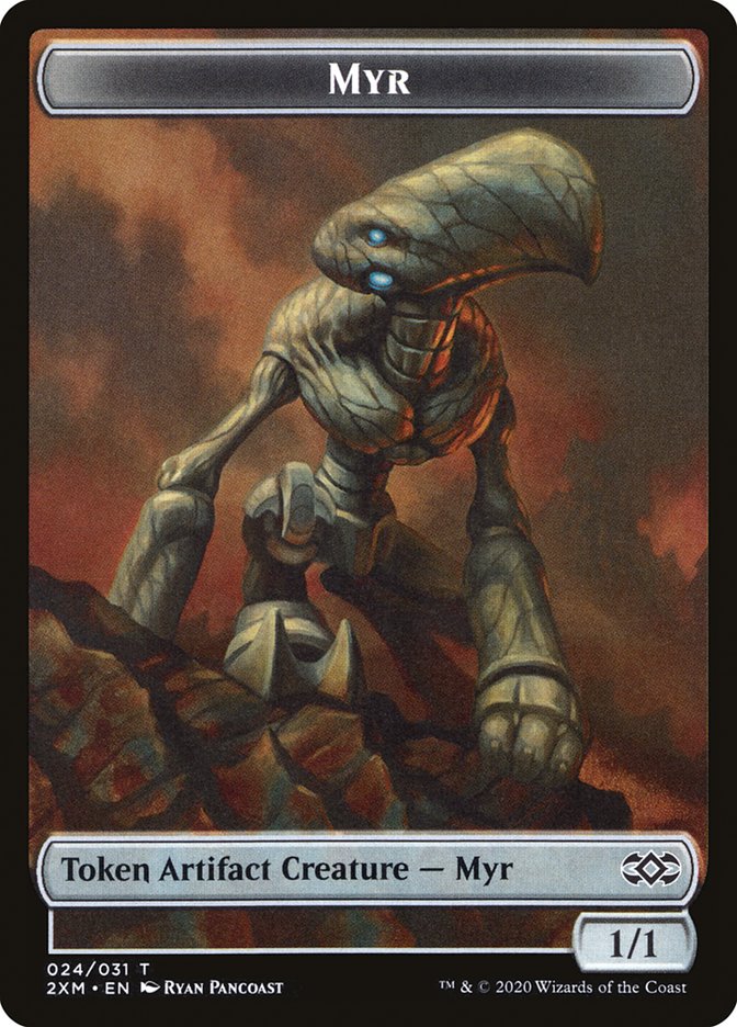 Myr (024/031) [Double Masters Tokens] - Destination Retro