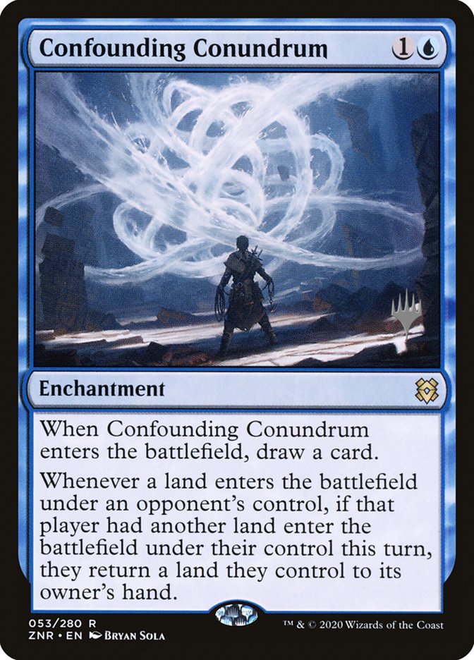 Confounding Conundrum (Promo Pack) [Zendikar Rising Promos] - Destination Retro