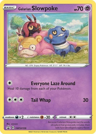 Galarian Slowpoke (SWSH126) [Sword & Shield: Black Star Promos] - Destination Retro