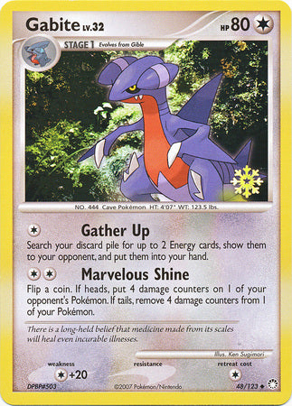 Gabite (48/123) [Countdown Calendar Promos] - Destination Retro