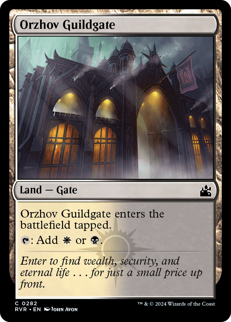 Orzhov Guildgate [Ravnica Remastered] - Destination Retro