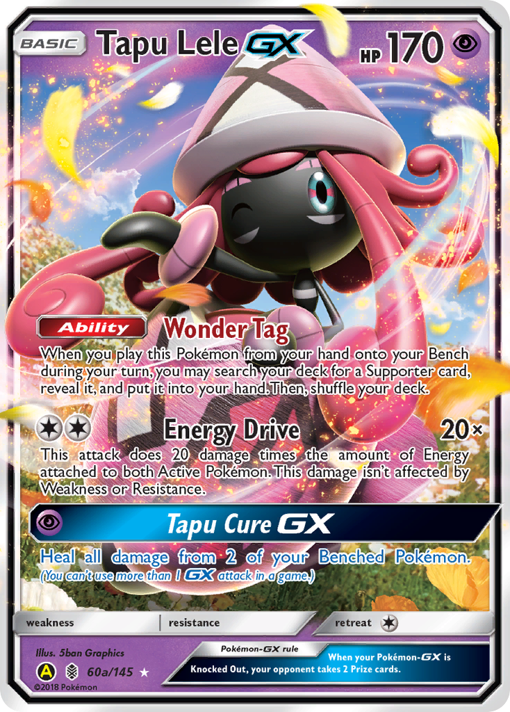 Tapu Lele GX (60a/145) [Alternate Art Promos] - Destination Retro