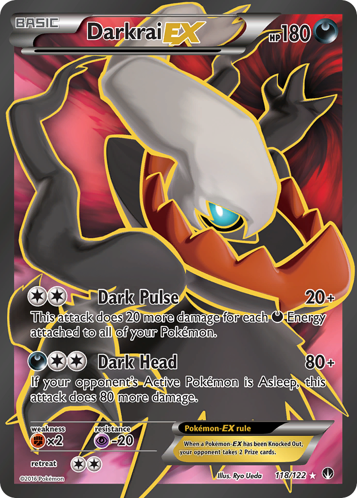 Darkrai EX (118/122) [XY: BREAKpoint] - Destination Retro