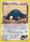 Rocket's Snorlax (33/132) [Gym Heroes 1st Edition] - Destination Retro