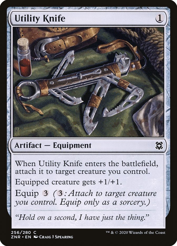 Utility Knife [Zendikar Rising] - Destination Retro
