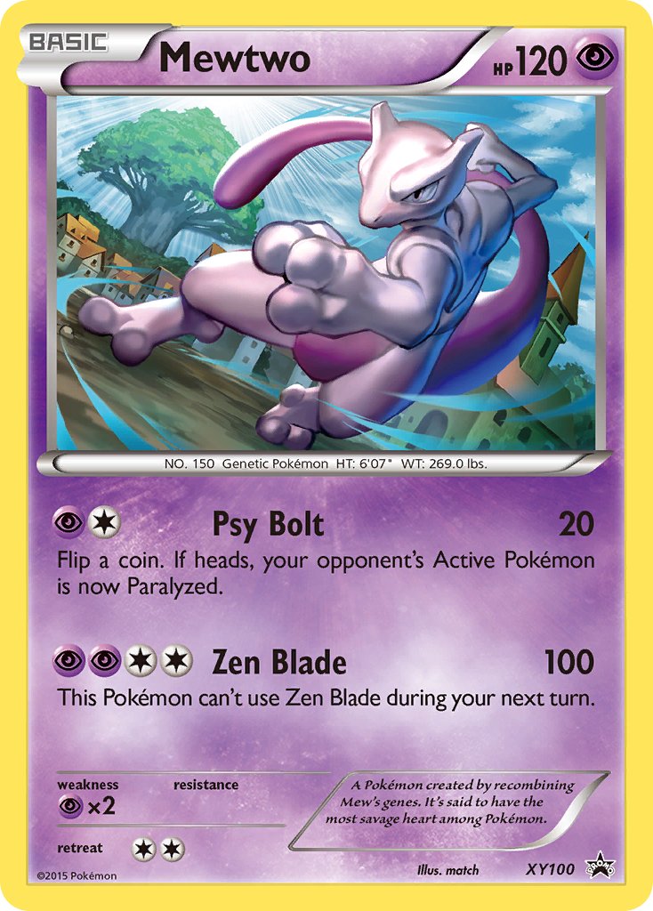 Mewtwo (XY100) [XY: Black Star Promos] - Destination Retro