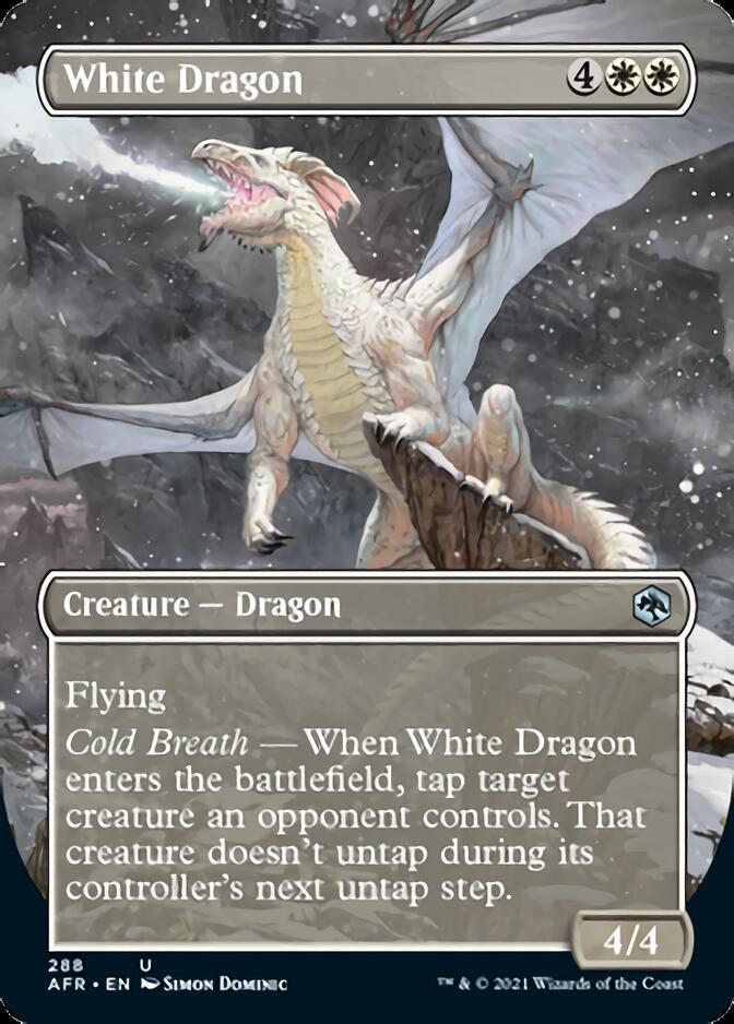White Dragon (Extended) [Dungeons & Dragons: Adventures in the Forgotten Realms] - Destination Retro