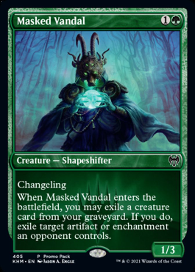 Masked Vandal [Kaldheim Promo Pack] - Destination Retro