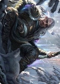 Jorn, God of Winter Art Card [Kaldheim: Art Series] - Destination Retro