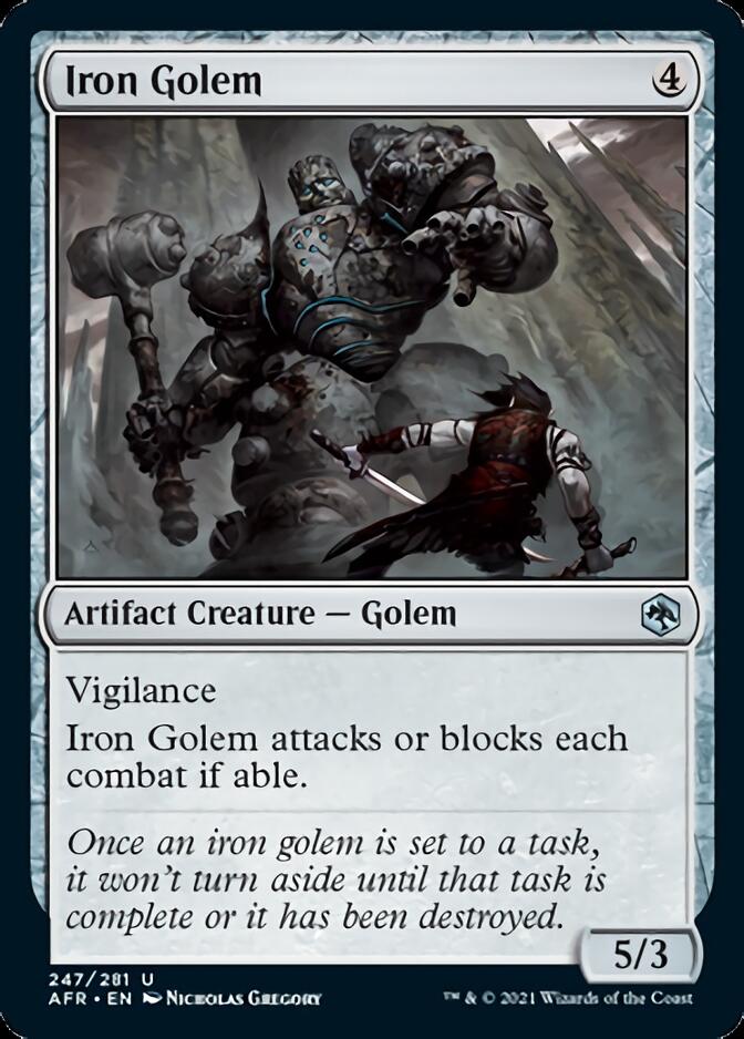 Iron Golem [Dungeons & Dragons: Adventures in the Forgotten Realms] - Destination Retro