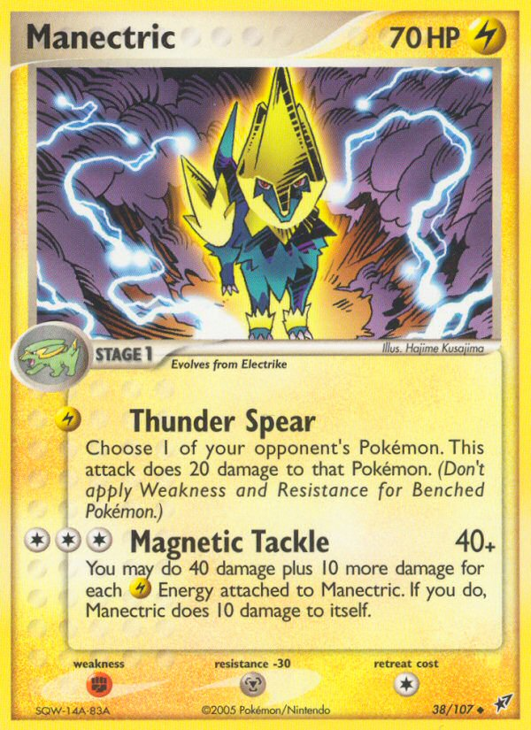Manectric (38/107) [EX: Deoxys] - Destination Retro