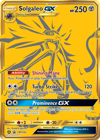 Solgaleo GX (SM104a) [Sun & Moon: Black Star Promos] - Destination Retro