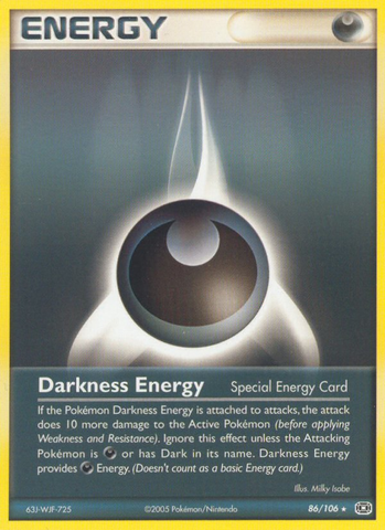 Darkness Energy (86/106) [EX: Emerald] - Destination Retro