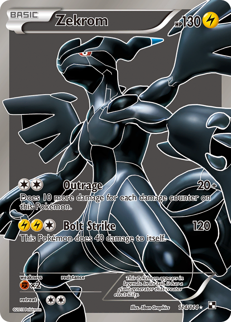 Zekrom (114/114) [Black & White: Base Set] - Destination Retro