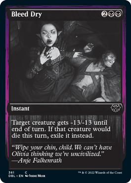 Bleed Dry [Innistrad: Double Feature] - Destination Retro