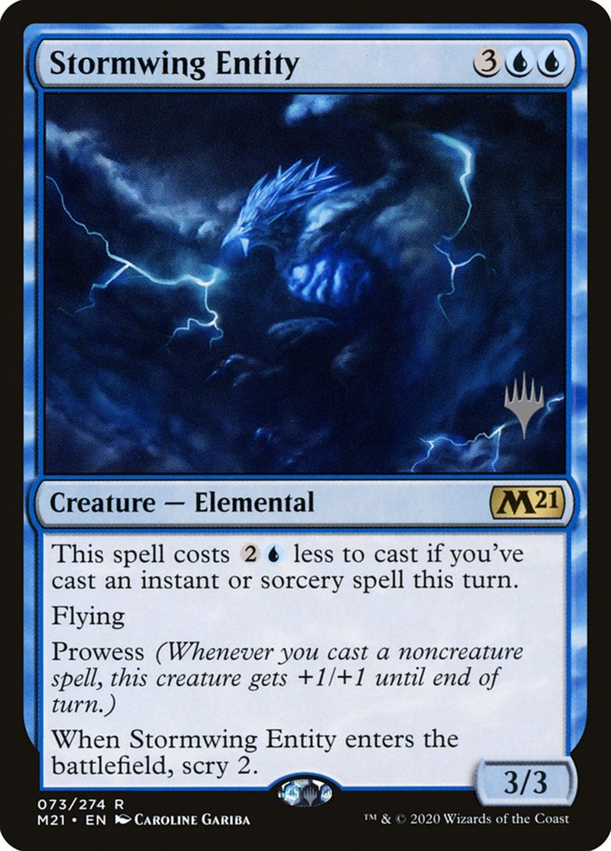 Stormwing Entity (Promo Pack) [Core Set 2021 Promos] - Destination Retro