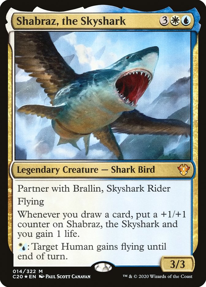 Shabraz, the Skyshark [Commander 2020] - Destination Retro