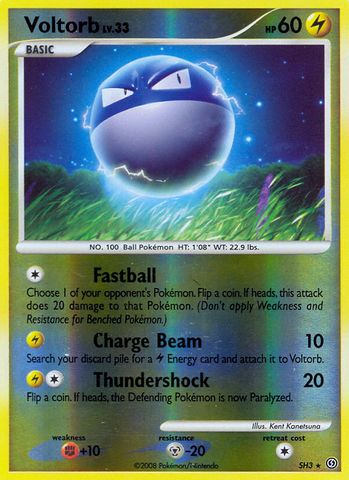 Voltorb (SH3) [Diamond & Pearl: Stormfront] - Destination Retro