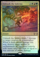 Unleash the Inferno [Streets of New Capenna Prerelease Promos] - Destination Retro