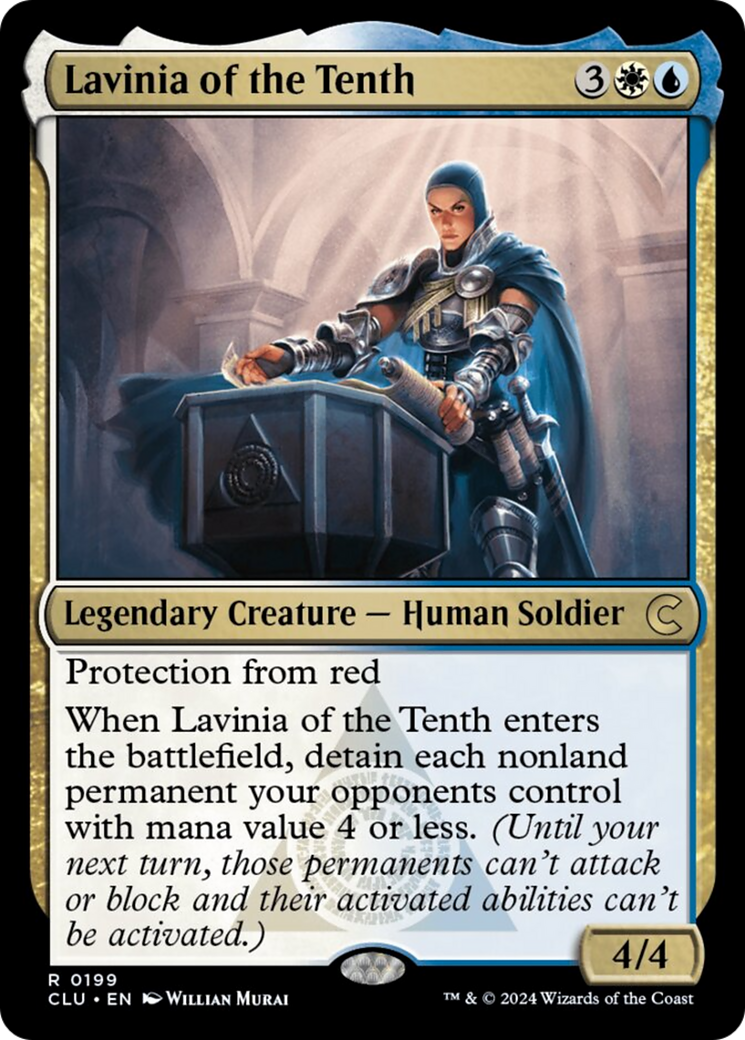 Lavinia of the Tenth [Ravnica: Clue Edition] - Destination Retro