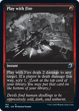 Play with Fire [Innistrad: Double Feature] - Destination Retro