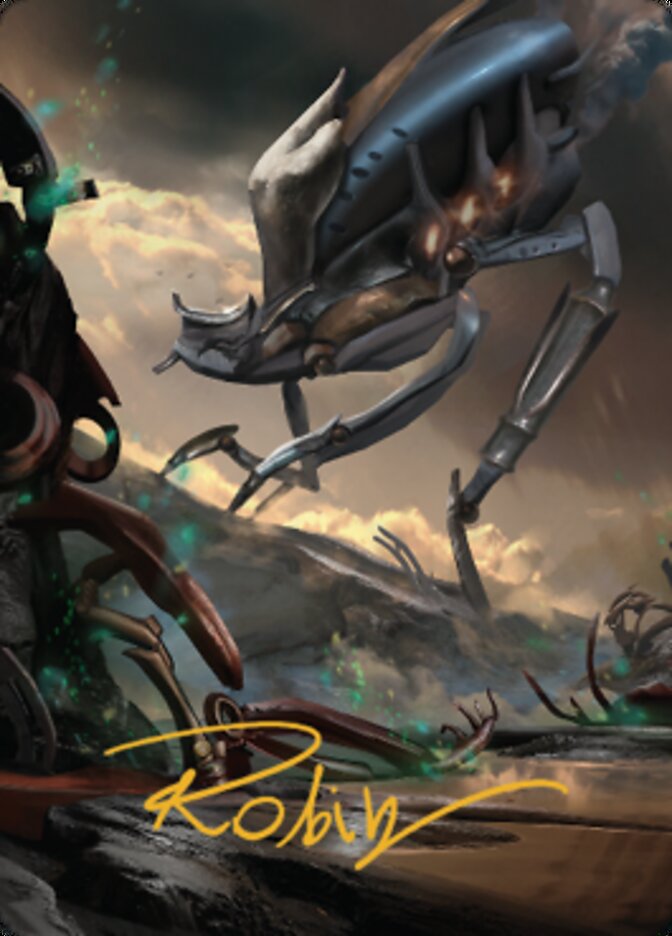 Swamp (2) Art Card (Gold-Stamped Signature) [The Brothers' War Art Series] - Destination Retro