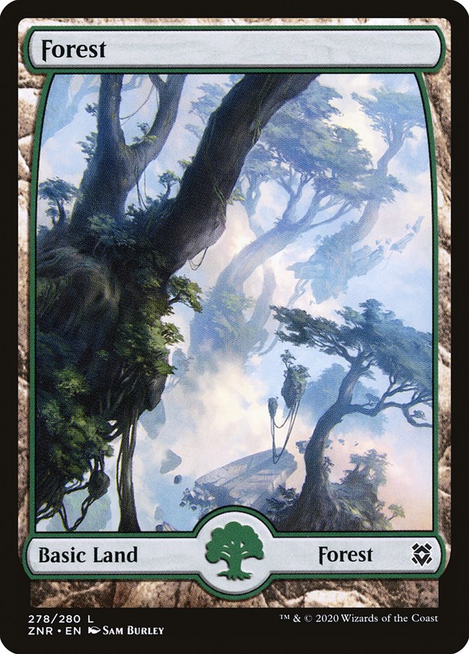 Forest (278) [Zendikar Rising] - Destination Retro