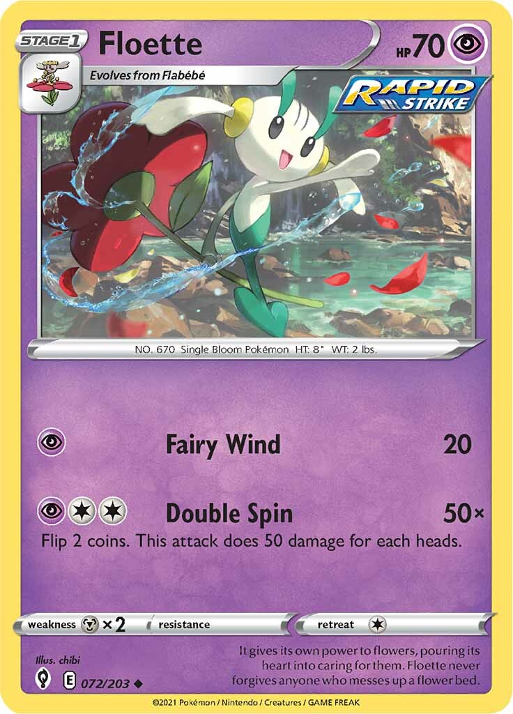 Floette (072/203) [Sword & Shield: Evolving Skies] - Destination Retro